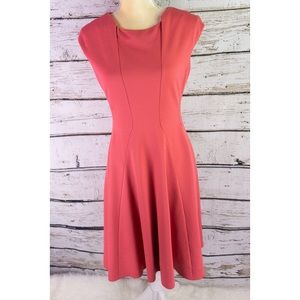 Giorgio Armani Fit & Flare Pink Dress